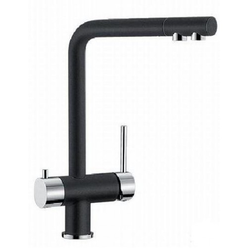 BLANCO Fontas drezová batéria na filtrovanú a úžitkovú vodu antracit / chróm 518503