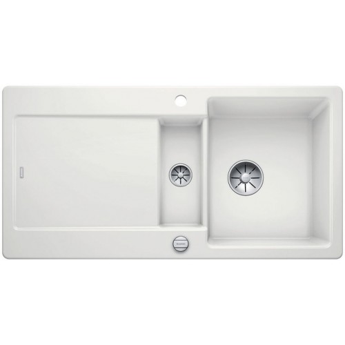 BLANCO Idento 6 S drez keramika PuraPlus s excentrom, biela 522122
