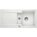 BLANCO Idento 6 S drez keramika PuraPlus s excentrom, biela 522122