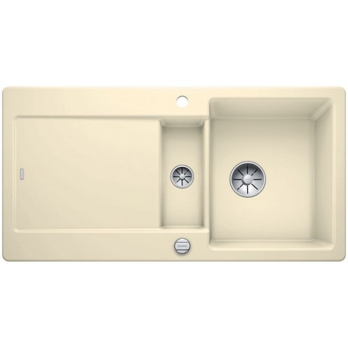 BLANCO Idento 6 S drez keramika PuraPlus s excentrom, jazmín 522125 BLANCO Idento 6 S drez keramika PuraPlus s excentrom, jazmín 522125