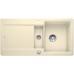 BLANCO Idento 6 S drez keramika PuraPlus s excentrom, jazmín 522125