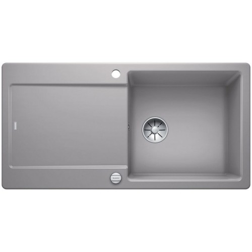 BLANCO Idento XL 6S drez keramika PuraPlus s excentrom, aluminium 522133