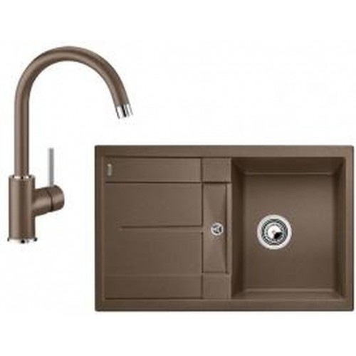Blanco Set drez METRA 45 S SILGRANIT + batérie MIDA muškát Blanco Set drez METRA 45 S SILGRANIT + batérie MIDA muškát