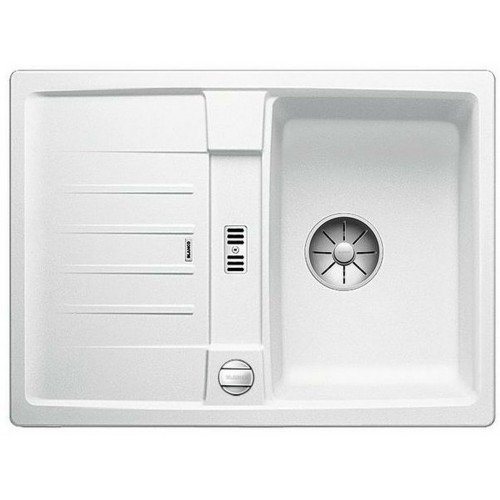 BLANCO Lexa 40 S Infino drez, s excentrom Silgranit, biela 524884