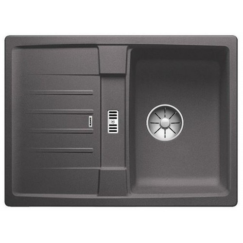 BLANCO Lexa 40 S Infino drez, bez excentru SILGRANIT, sivá skala 524891