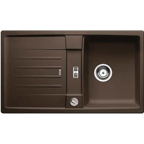 BLANCO Lexa 45 S drez s excentrom, vrátane sifónu, kávová 515058