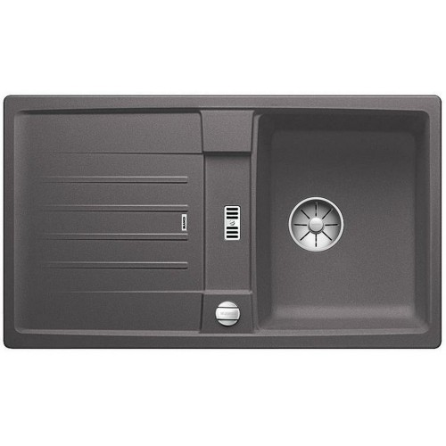 BLANCO Lexa 45 S Infino drez, s excentrom SILGRANIT, sivá skala 524901