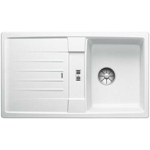BLANCO Lexa 45 S Infino drez, bez excentru Silgranit, biela 524914 BLANCO Lexa 45 S Infino drez, bez excentru Silgranit, biela 524914