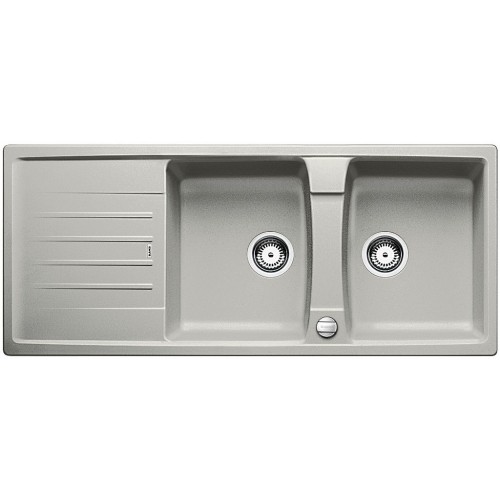 BLANCO Lexa 8 S drez SILGRANIT, perlovo sivá 520562