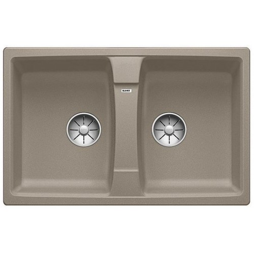 BLANCO Lexa 8 Infino drez, bez excentru Silgranit, tartufo 524967
