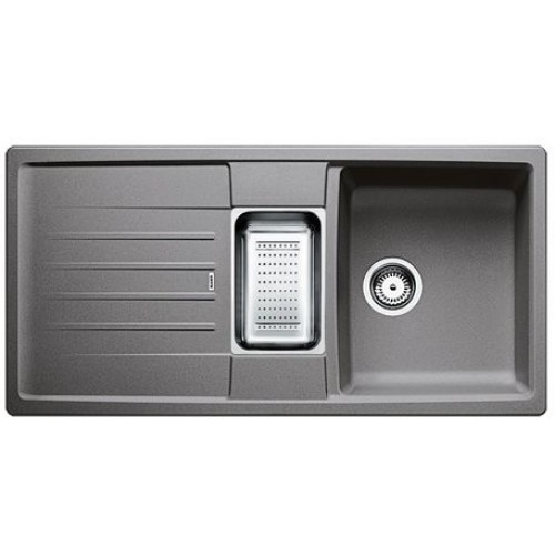 BLANCO Lexa 6 S drez Silgranit hliníková metalíza 514677