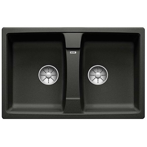 BLANCO Lexa 8 Infino drez, bez excentru Silgranit, antracit 524960