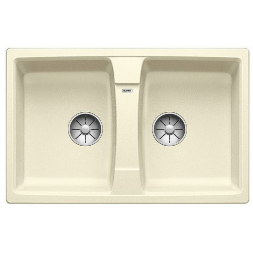 BLANCO Lexa 8 Infino drez, bez excentru Silgranit, jazmín 524965