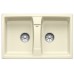 BLANCO Lexa 8 Infino drez, bez excentru Silgranit, jazmín 524965