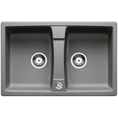 BLANCO Lexa 8 drez Silgranit hliníková metalíza 514685 BLANCO Lexa 8 drez Silgranit hliníková metalíza 514685