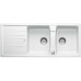 BLANCO Lexa 8 S Infino drez, s excentrom Silgranit, biela 524974