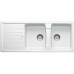 BLANCO Lexa 8 S Infino drez, bez excentru Silgranit, biela 524984