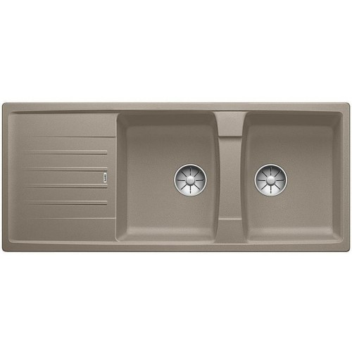 BLANCO Lexa 8 S Infino drez, bez excentru Silgranit, tartufo 524987
