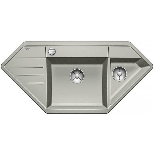 BLANCO Lexa 9 E Infino drez, s excentrom SILGRANIT, perlovo sivá 524993 BLANCO Lexa 9 E Infino drez, s excentrom SILGRANIT, perlovo sivá 524993