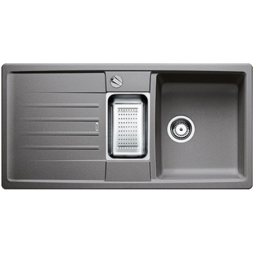 BLANCO Lexa 6 S drez Silgranit hliníková metalíza 514669
