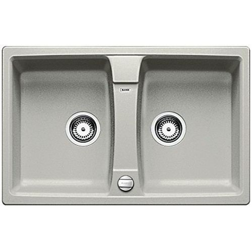 BLANCO Lexa 8 drez SILGRANIT, perlovo sivá 520560