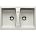 BLANCO Lexa 8 drez SILGRANIT, perlovo sivá 520561