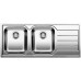 BLANCO Median 8 S-IF drez nerezový ľavý, kartáčovaný 518492