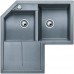 BLANCO Metra 9 E drez Silgranit hliníková metalíza 515557