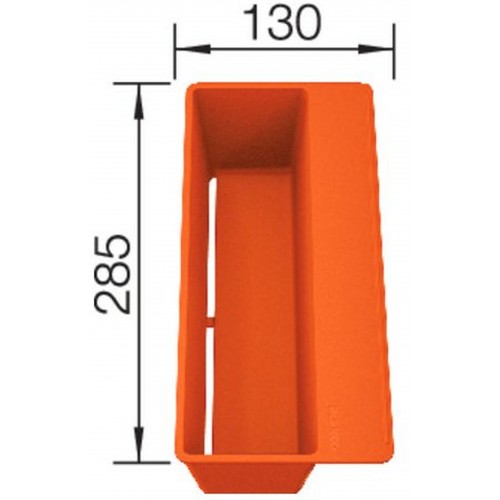 BLANCO SITY Box miska orange, plast 236722