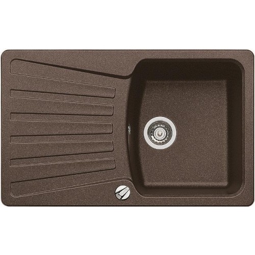 BLANCO Nova 45 S drez s excentrom, vrátane sifónu, kávová 515016