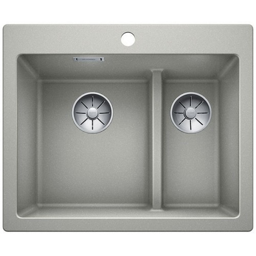 BLANCO Pleon 6 Split Silgranit bez excentru, perlovo sivá 521692 BLANCO Pleon 6 Split Silgranit bez excentru, perlovo sivá 521692