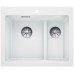 BLANCO Pleon 6 Split Silgranit bez excentru, biela 521693