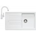 Blanco Set drez ZIA 5 S drez SILGRANIT biela + batéria Mida biela