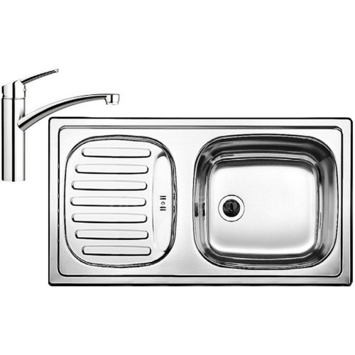 BLANCO set FLEX MINI drez nerez 780 x 435 mm + NEA batéria chróm BLANCO set FLEX MINI drez nerez 780 x 435 mm + NEA batéria chróm