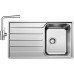 BLANCO set LEMIS 45 S-IF nerez kartáčovaný 860 x 500 mm + MILA baterie chrom