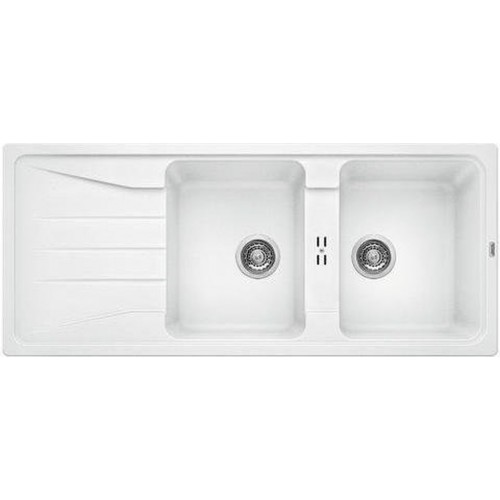 BLANCO Sona 8 S drez SILGRANIT, biela 519701 BLANCO Sona 8 S drez SILGRANIT, biela 519701
