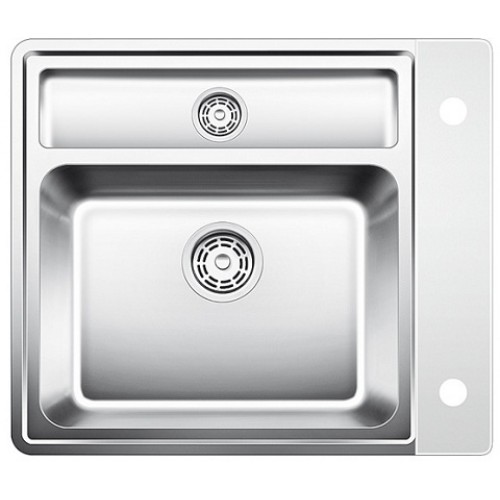 BLANCO Stature 6 - IF Crystal drez nerezový s príslušenstvom / biele 516101