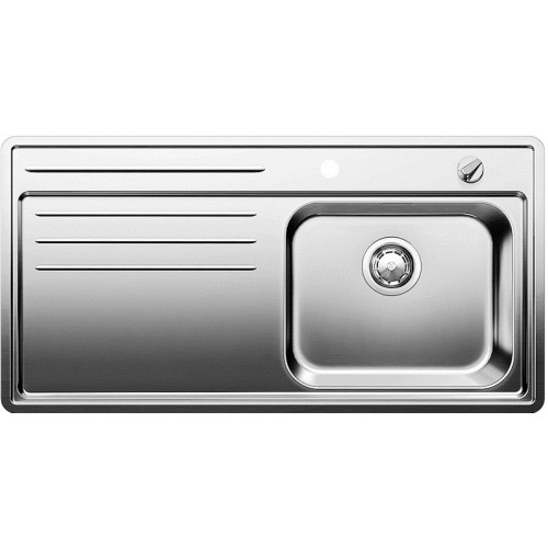 BLANCO Strato Pre-IF drez nerezový , hodvábny lesk , vanička vpravo 516758
