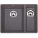 BLANCO Subline 340/160-F drez SILGRANIT s tiahlom, sivá skala 519803