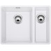BLANCO Subline 340/160-F drez SILGRANIT s tiahlom, biela 519805
