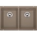 BLANCO Subline 350/350-U drez Silgranit s tiahlom, tartufo 517432
