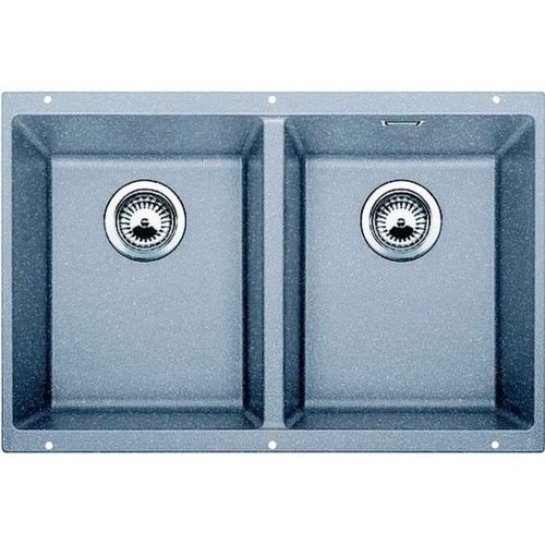 BLANCO Subline 350/350-U drez SILGRANIT bez tiahla, aluminium 518592 BLANCO Subline 350/350-U drez SILGRANIT bez tiahla, aluminium 518592