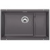 BLANCO Subline 700-U Level drez SILGRANIT vľavo, sivá skala 518972