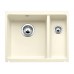 BLANCO Subline 350/150-U drez keramika PuraPlus magnólia 519597
