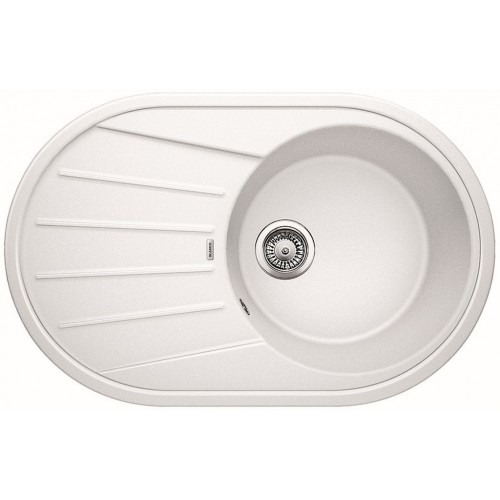 BLANCO Tamos 45 S drez Silgranit bez excentru, biela 521392 BLANCO Tamos 45 S drez Silgranit bez excentru, biela 521392