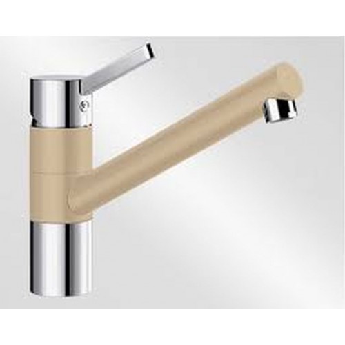 BLANCO Tivo ND drezová batéria SILGRANIT-look, beztlaková, béžová champagne / chróm 518420