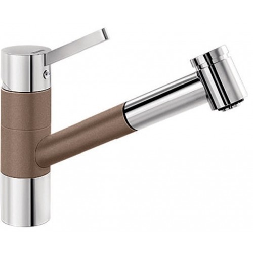 BLANCO Tivo-S drezová batéria Silgranit®-look, muškát / chróm 521709