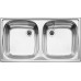 BLANCO Top ED 8 x 4 drez nerezový vrátane sifónu, prírodný nerez 501073