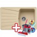 BLANCO Nova 45 S drez Silgranit šampáň 513909 + ZADARMO VILEDA MOP Easy wring