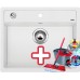 BLANCO DALAGO 6 drez Silgranit biela, 514199 + ZADARMO VILEDA MOP Easy wring